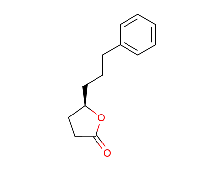 2(3H)-Furanone, dihydro-5-(3-phenylpropyl)-, (R)-