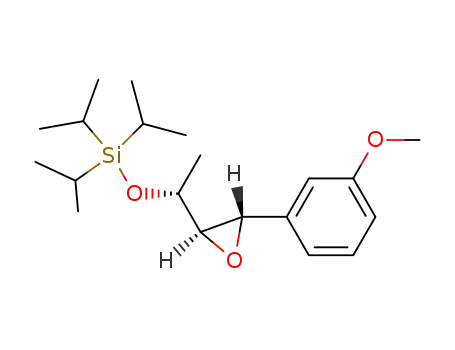 (2S,3S,4R)-3,4-Epoxy-4-(3-methoxyphenyl)-2-<(triisopropylsilyl)oxy>butane