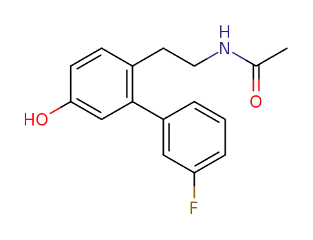 N-(2-(3'-fluoro-5-hydroxy-[1,1'-biphenyl]-2-yl)ethyl)acetamide