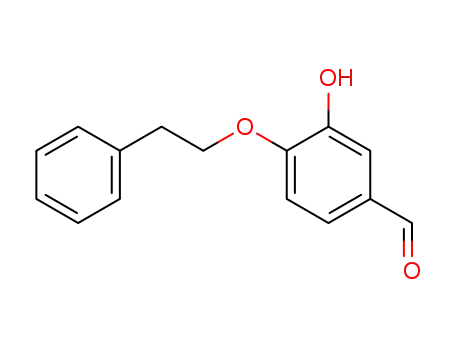 Benzaldehyde, 3-hydroxy-4-(2-phenylethoxy)-