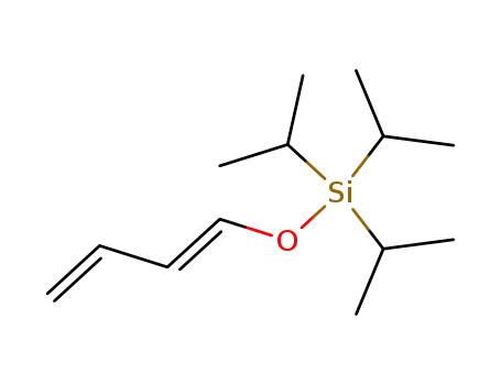 Molecular Structure of 165277-06-5 ((E)-1-(triisopropylsilyloxy)-1,3-butadiene)