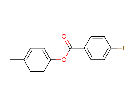 Molecular Structure of 32792-48-6 (4-methylphenyl 4-fluorobenzoate)