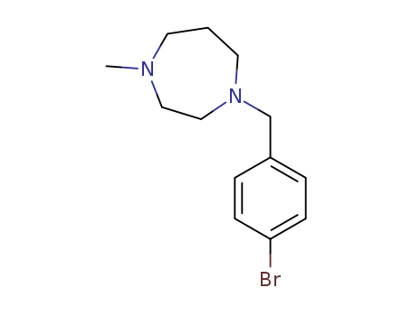 1H-1,4-Diazepine,1-[(4-bromophenyl)methyl]hexahydro-4-methyl-