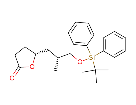 (R)-5-[(R)-3-(tert-Butyl-diphenyl-silanyloxy)-2-methyl-propyl]-dihydro-furan-2-one