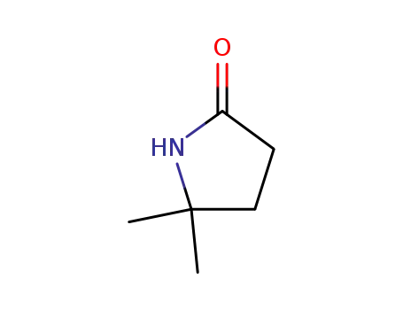Molecular Structure of 5165-28-6 (5,5-Dimethyl-2-pyrrolidinone)