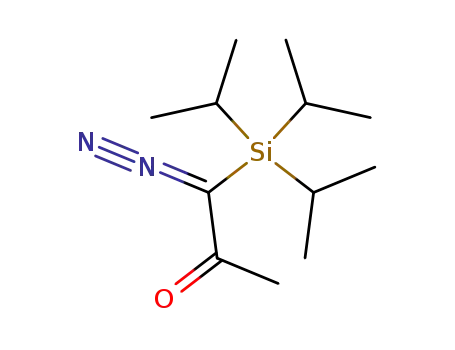 α-triisopropylsilyl-α-diazoacetone