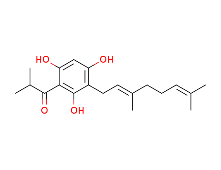 3-Geranyl-1-(2'-methylpropanoyl)phloroglucinol