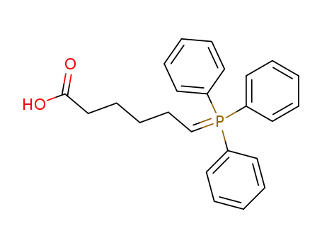 6-(Triphenyl-lambda~5~-phosphanylidene)hexanoic acid