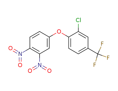 2-chloro-1-(3,4-dinitrophenoxy)-4-(trifluoromethyl)benzene