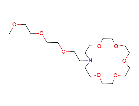 1,4,7,10,13-Pentaoxa-16-azacyclooctadecane,
16-[2-[2-(2-methoxyethoxy)ethoxy]ethyl]-