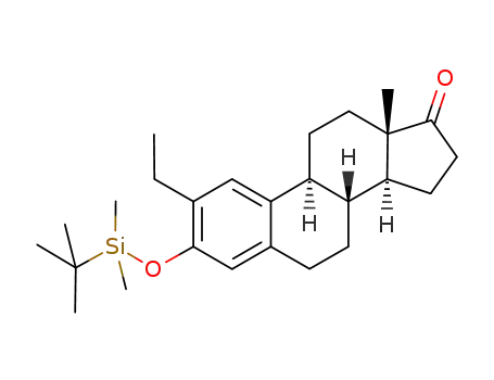 Molecular Structure of 767351-13-3 (2-ethyl-3-O-(tert-butyldimethylsilyl)estrone)