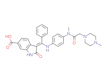 Molecular Structure of 894783-71-2 (BIBF 1202)