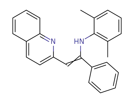 1-phenyl-2-((2-quinolyl)vinyl)-2,6-dimethylphenylamine