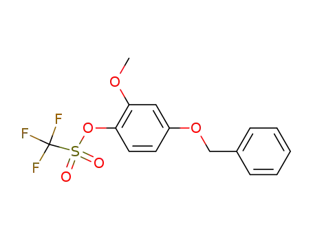 (4-Benzyloxy-2-methoxy)phenyl trifluoromethanesulfonate