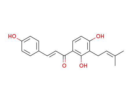 Molecular Structure of 20784-50-3 (ISOBAVACHALCONE)