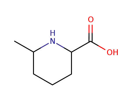Molecular Structure of 99571-58-1 (6-METHYL-2-PIPERIDINE CARBOXYLIC ACID)