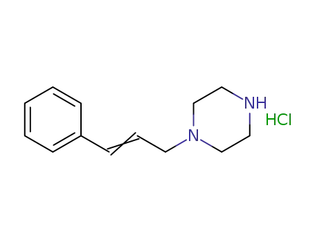 Molecular Structure of 163596-56-3 (CINNAMYL PIEPRAZINE HYDROCHLORIDE)