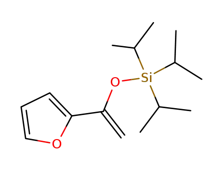 Molecular Structure of 556025-76-4 ([[1-(2-furyl)ethenyl]oxy]tri-isopropylsilane)