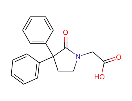 2-(2-oxo-3,3-diphenylpyrrolidin-1-yl)acetic acid