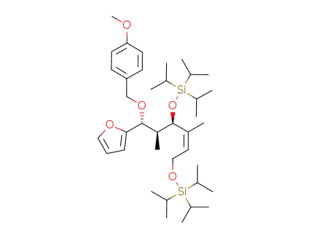 (1R,2S,3R,Z)-1-(furan-2-yl)-1-(4-methoxybenzyloxy)-2,4-dimethyl-3,6-bis(triisopropylsiloxy)hex-4-ene
