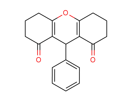 Molecular Structure of 95200-84-3 (1H-Xanthene-1,8(2H)-dione, 3,4,5,6,7,9-hexahydro-9-phenyl-)