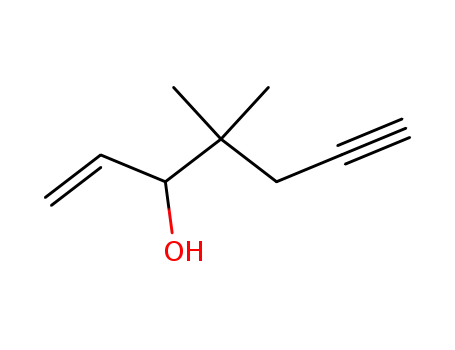 1-Hepten-6-yn-3-ol, 4,4-dimethyl-
