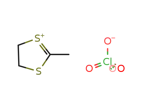 2-methyl-1,3-dithiolan-2-yl perchlorate