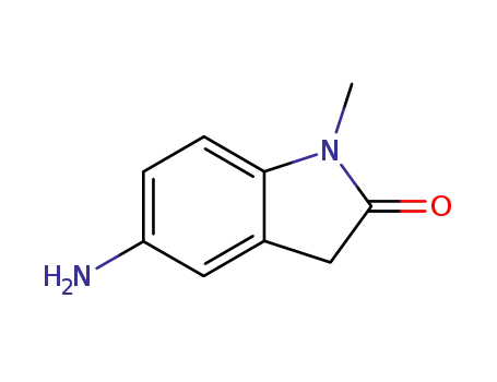 Molecular Structure of 20870-91-1 (5-Amino-1-methyl-2-oxoindoline)