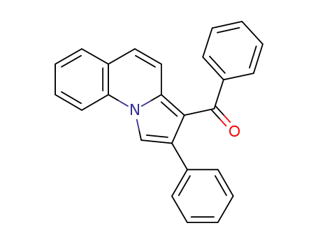 Molecular Structure of 1616392-39-2 (phenyl(2-phenylpyrrolo[1,2-a]quinolin-3-yl)methanone)