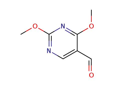 Molecular Structure of 52606-02-7 (5-FORMYL-2,4-DIMETHOXYPYRIMIDINE)