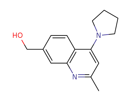 (2-methyl-4-pyrrolidin-1-yl-quinolin-7-yl)-methanol
