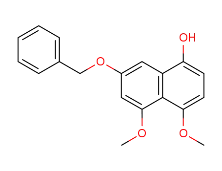 7-benzyloxy-4,5-dimethoxynaphthalen-1-ol