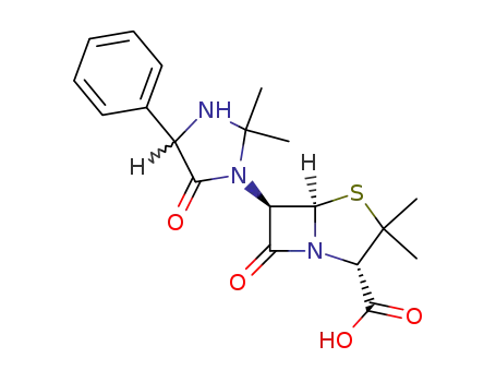 Molecular Structure of 40439-01-8 (hetacillin)
