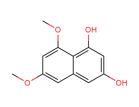 Molecular Structure of 64954-45-6 (1,3-Naphthalenediol,6,8-dimethoxy-)