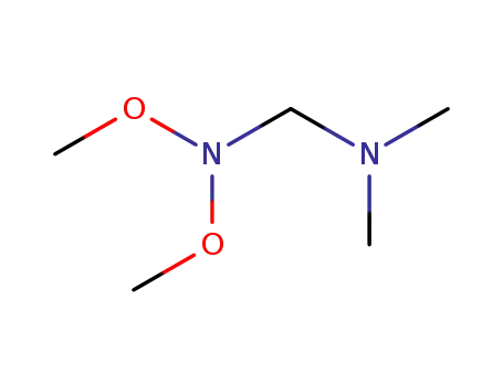 Molecular Structure of 108025-61-2 (Methanediamine, N,N-dimethoxy-N,N-dimethyl- (9CI))