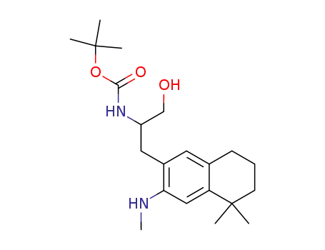 [2-(5,5-Dimethyl-3-methylamino-5,6,7,8-tetrahydro-naphthalen-2-yl)-1-hydroxymethyl-ethyl]-carbamic acid tert-butyl ester