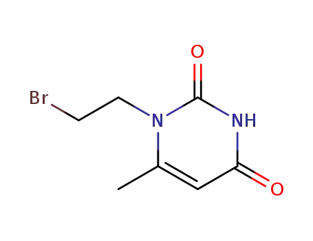 1-(2-bromoethyl)-6-methyl-1H,3H-pyrimidine-2,4-dione