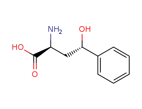Molecular Structure of 146297-34-9 ((2S,4S)-2-amino-4-hydroxy-4-phenylbutanoic acid)