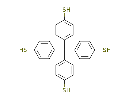 Molecular Structure of 361344-97-0 (tetrakis(4-thiylphenyl)methane)