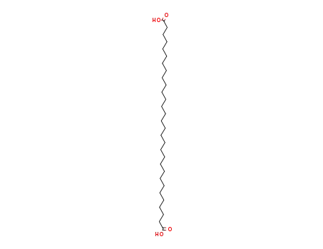 Molecular Structure of 6708-53-8 (Triacontanedioic acid )