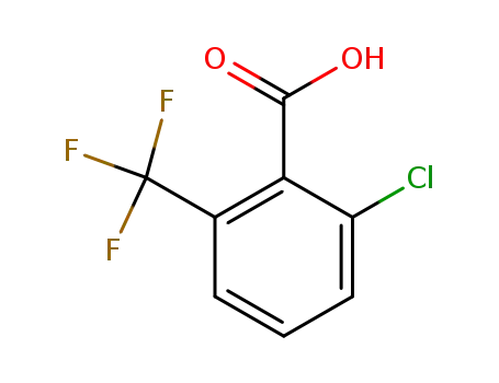 Molecular Structure of 2376-00-3 (2-Chloro-6-(trifluoromethyl)be)