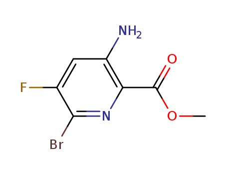 methyl 3-amino-6-bromo-5-fluoropyridine-2-carboxylate