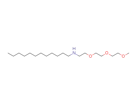 Molecular Structure of 65597-12-8 (1-Dodecanamine, N-[2-[2-(2-methoxyethoxy)ethoxy]ethyl]-)