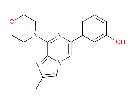 3-(2-methyl-8-morpholinoimidazo[1,2-a]pyrazin-6-yl)phenol
