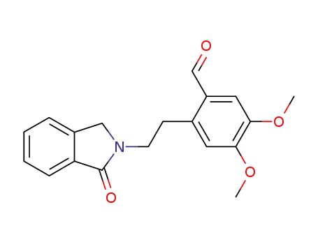 Benzaldehyde,
2-[2-(1,3-dihydro-1-oxo-2H-isoindol-2-yl)ethyl]-4,5-dimethoxy-