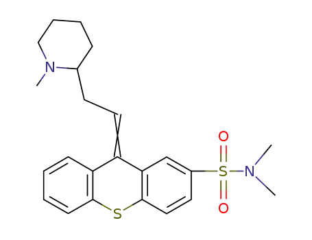9-[(<i>E</i>)-2-(1-methyl-piperidin-2-yl)-ethylidene]-thioxanthene-2-sulfonic acid dimethylamide