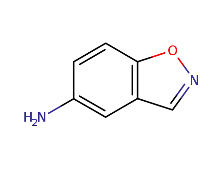 Molecular Structure of 239097-74-6 (Benzo[d]isoxazol-5-ylaMine)