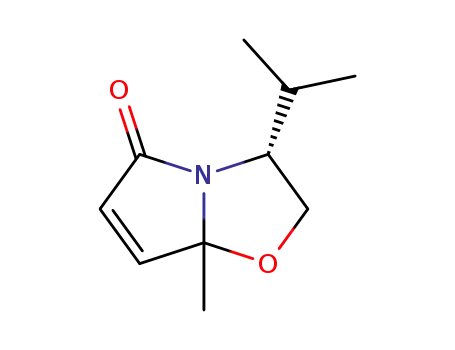 (3R-CIS)-(-)-2,3-DIHYDRO-3-ISOPROPYL-7A-METHYLPYRROLO-[2,1-B!OXAZOL-5(7AH)-ONE, 97