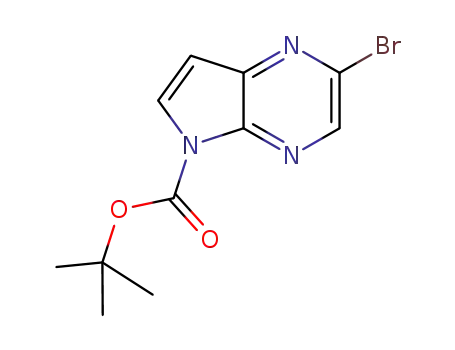 tert-butyl 2-bromo-5H-pyrrolo[2,3-b]pyrazine-5-carboxylate