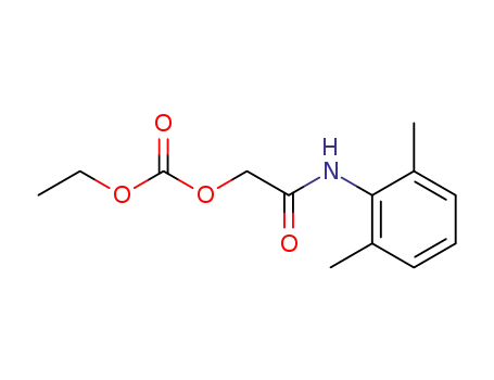 ethoxycarbonyloxy-acetic acid-(2,6-dimethyl-anilide)